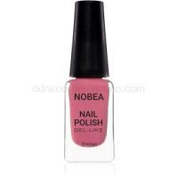 NOBEA Festive lak na nechty s gélovým efektom odtieň Dusty Roses 10 ml