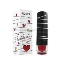 NOBEA Heartbeat hydratačný rúž odtieň Juicy Cherry 4,5 g