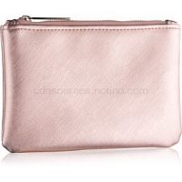 Notino Basic kozmetická taštička dámska  rose gold (17,5 x 11,5 x 1 cm)