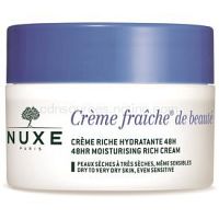 Nuxe Crème Fraîche de Beauté hydratačný a vyživujúci krém pre suchú až veľmi suchú pleť 50 ml