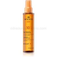 Nuxe Sun opaľovací olej na tvár a telo SPF 10 150 ml