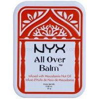 NYX Professional Makeup All Over telový balzam Macadamia Nut Oil 25 g