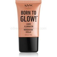 NYX Professional Makeup Born To Glow tekutý rozjasňovač odtieň 02 Gleam 18 ml