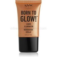 NYX Professional Makeup Born To Glow tekutý rozjasňovač odtieň 03 Pure Gold 18 ml