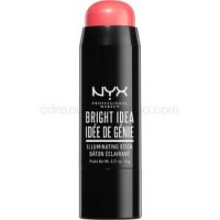 NYX Professional Makeup Bright Idea rozjasňovač v tyčinke odtieň 04 Rose Petal Pop 6 g