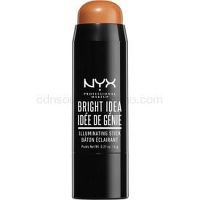 NYX Professional Makeup Bright Idea rozjasňovač v tyčinke odtieň Maui Suntan 10 6 g