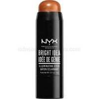 NYX Professional Makeup Bright Idea rozjasňovač v tyčinke odtieň Sun Kissed Crush 08 6 g