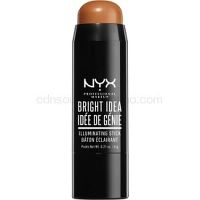 NYX Professional Makeup Bright Idea rozjasňovač v tyčinke odtieň Topaz Tan 12 6 g