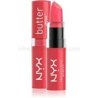 NYX Professional Makeup Butter Lipstick krémový rúž odtieň 12 Beach BBQ 4,5 g