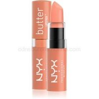 NYX Professional Makeup Butter Lipstick krémový rúž odtieň 16 Sandy Kiss 4,5 g