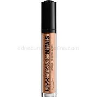 NYX Professional Makeup Cosmic Metals™ metalický tekutý rúž odtieň 17 Metropolitan Night 4 ml