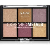 NYX Professional Makeup Cosmic Metals™ paletka očných tieňov odtieň 01 8,22 g