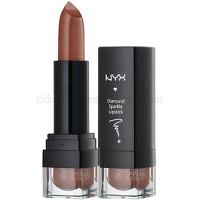 NYX Professional Makeup Diamond Sparkle rúž odtieň 18 Chestnut 4,2 g
