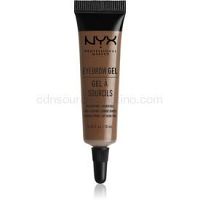NYX Professional Makeup Eyebrow Gel vodeodolný gél na obočie odtieň 02 Chocolate 10 ml