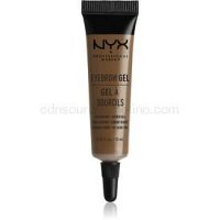 NYX Professional Makeup Eyebrow Gel vodeodolný gél na obočie odtieň 03 Brunette 10 ml