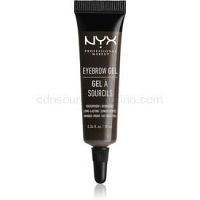 NYX Professional Makeup Eyebrow Gel vodeodolný gél na obočie odtieň 05 Black 10 ml