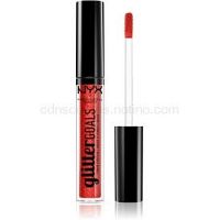 NYX Professional Makeup Glitter Goals tekutý rúž odtieň 01 Shimmy 3 ml