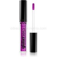 NYX Professional Makeup Glitter Goals tekutý rúž odtieň 05 X Infinity 3 ml