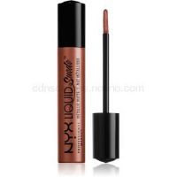 NYX Professional Makeup Liquid Suede™ Metallic Matte Tekutý vodeodolný rúž s metalickým finišom odtieň 29 Mauve Mist 4 ml