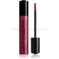 NYX Professional Makeup Liquid Suede™ Metallic Matte Tekutý vodeodolný rúž s metalickým finišom odtieň 34 Pure Society 4 ml