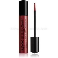 NYX Professional Makeup Liquid Suede™ Metallic Matte Tekutý vodeodolný rúž s metalickým finišom odtieň 35 Biker Babe 4 ml