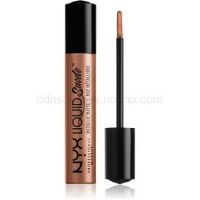NYX Professional Makeup Liquid Suede™ Metallic Matte Tekutý vodeodolný rúž s metalickým finišom odtieň 38 Exposed 4 ml