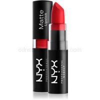 NYX Professional Makeup Matte Lipstick klasický matný rúž odtieň 27 Eden 4,5 g