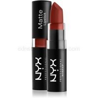 NYX Professional Makeup Matte Lipstick klasický matný rúž odtieň 43 Crazed 4,5 g