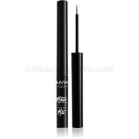 NYX Professional Makeup Matte Liquid tekuté linky na oči s matným finišom odtieň 01 Black 2 ml