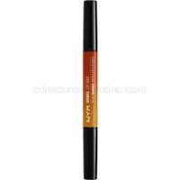 NYX Professional Makeup Ombre Lip Duo růž + ceruzka na pery odtieň 05 Peaches & Cream 0,45 g + 0,14 g