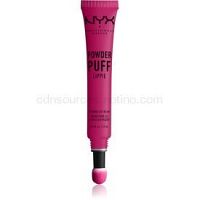 NYX Professional Makeup Powder Puff Lippie rúž s hubkovým aplikátorom odtieň 05 Teenage Dreams 12 ml