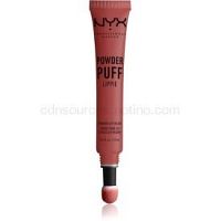 NYX Professional Makeup Powder Puff Lippie rúž s hubkovým aplikátorom odtieň 08 Best Buds 12 ml