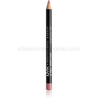 NYX Professional Makeup Slim Lip Pencil precízna ceruzka na oči odtieň 803 Burgundy 1 g