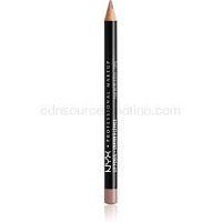 NYX Professional Makeup Slim Lip Pencil precízna ceruzka na oči odtieň 809 Mahogany 1 g