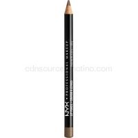 NYX Professional Makeup Slim Lip Pencil precízna ceruzka na oči odtieň 818 Dark Brown 1 g