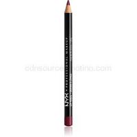 NYX Professional Makeup Slim Lip Pencil precízna ceruzka na oči odtieň 830 Currant 1 g