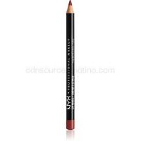 NYX Professional Makeup Slim Lip Pencil precízna ceruzka na oči odtieň Auburn 1 g