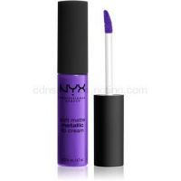NYX Professional Makeup Soft Matte Metallic Lip Cream tekutý rúž s metalicky matným finišom odtieň 05 Havana 6,7 ml