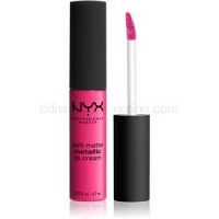 NYX Professional Makeup Soft Matte tekutý rúž s metalicky matným finišom odtieň 03 Paris 6,7 ml