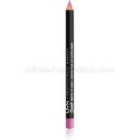 NYX Professional Makeup Suede Matte Lip Liner matná ceruzka na pery odtieň 13 Respect the Pink 1 g