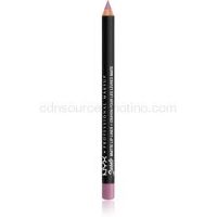 NYX Professional Makeup Suede Matte Lip Liner matná ceruzka na pery odtieň 63 Violet Smoke 1 g