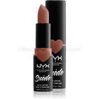 NYX Professional Makeup Suede Matte  Lipstick matný rúž odtieň 03 Rosé the Day 3,5 g