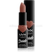 NYX Professional Makeup Suede Matte Lipstick matný rúž odtieň 03 Rosé the Day 3,5 g