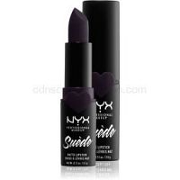 NYX Professional Makeup Suede Matte Lipstick matný rúž odtieň 18 Doom 3,5 g