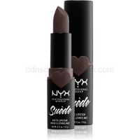 NYX Professional Makeup Suede Matte  Lipstick matný rúž odtieň 19 Moonwalk 3,5 g