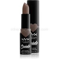 NYX Professional Makeup Suede Matte  Lipstick matný rúž odtieň 20 Munchies 3,5 g
