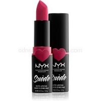 NYX Professional Makeup Suede Matte  Lipstick matný rúž odtieň 31 Cherry Skies 3,5 g