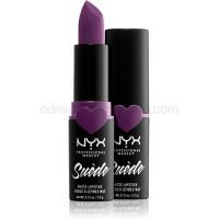 NYX Professional Makeup Suede Matte  Lipstick matný rúž odtieň 33 Subversive Socialite 3,5 g