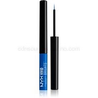 NYX Professional Makeup Vivid Brights farebné tekuté linky na oči odtieň 05 Sapphire 2 ml