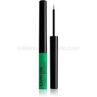 NYX Professional Makeup Vivid Brights farebné tekuté linky na oči odtieň 07 Vivid Envy 2 ml